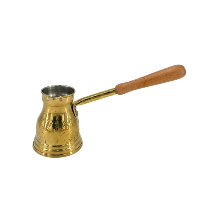 The Original Greek Coffee Pot - Brass