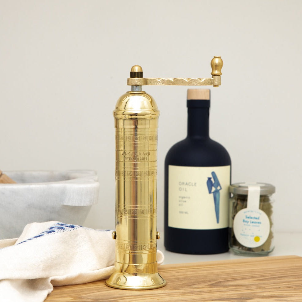 The Original Greek Pepper Mill - 8" Copper