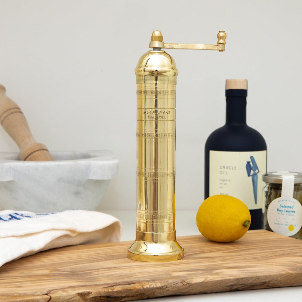 The Original Greek Salt Mill - 9" Copper