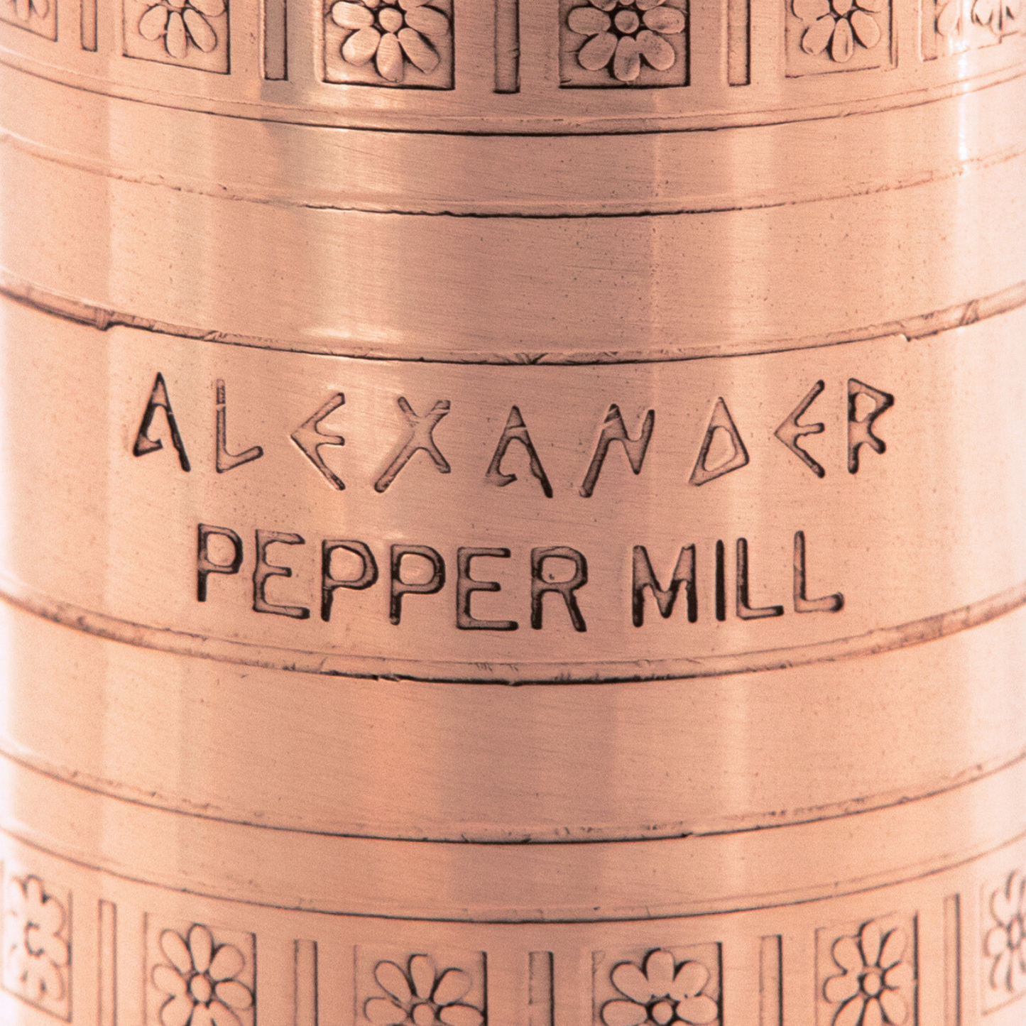 The Original Greek Pepper Mill - 10" Copper